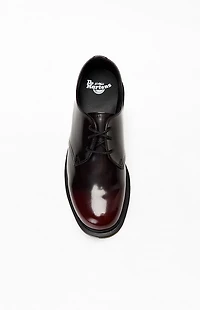 Dr Martens Cherry Red Arcadia Mayfar Leather Shoes