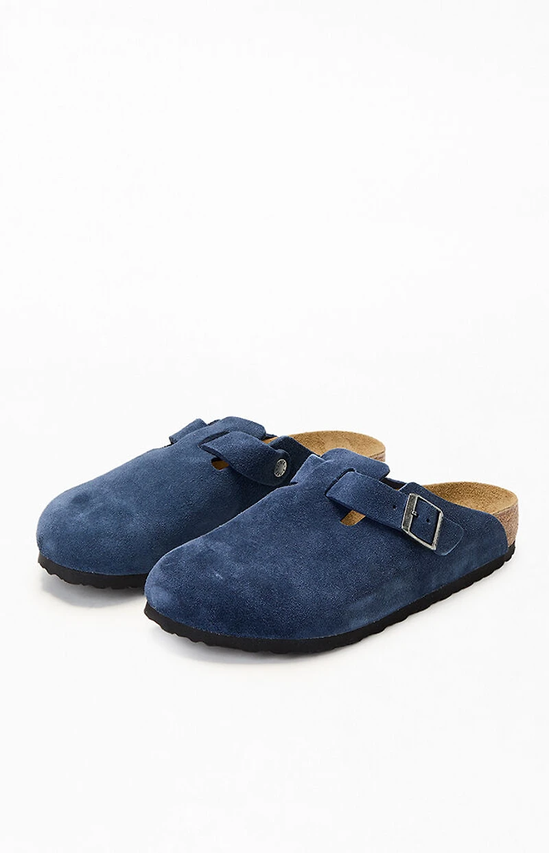 Birkenstock Boston Soft Footbed Clog Navy