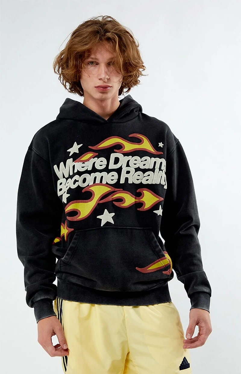 Pacsun Dreams Come True Puff Hoodie