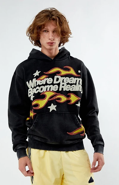 Pacsun Dreams Come True Puff Hoodie