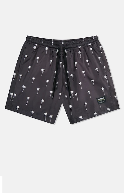 WeSC Zack Palm AOP 5" Swim Trunks