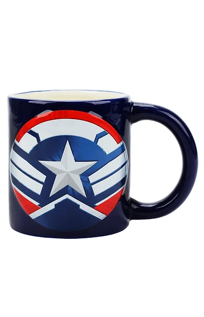 Marvel Captain America Sculpted Ceramic Mug