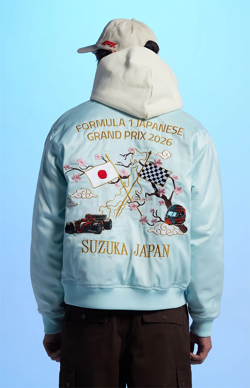 Formula 1 x Pacsun Suzuka Sakura Satin Jacket