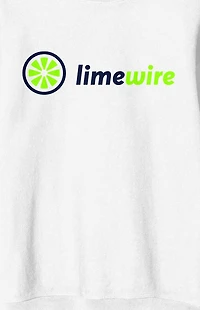 Lime Wire Neon Logo Crew Neck Sweatshirt
