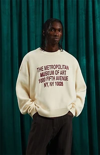 The Met x Pacsun Fifth Avenue Crew Neck Sweater