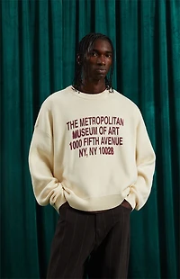 The Met x Pacsun Fifth Avenue Crew Neck Sweater