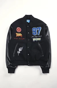 Civil x X-Men '97 Wolverine Slash Varsity Bomber Jacket