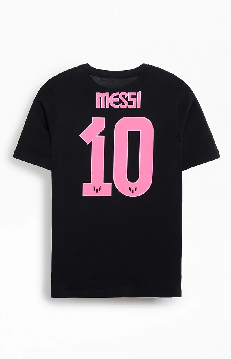 adidas Messi 10 Black T-Shirt