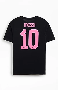 adidas Messi 10 Black T-Shirt