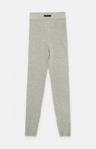 Fear of God ESSENTIALS Women's Abbey Stone Waffle Knit Leggings