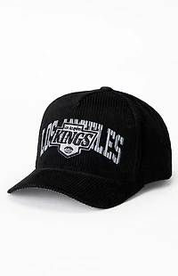 Mitchell & Ness NHL LA Kings Corduroy Arch Stamp Pro Snapback Hat
