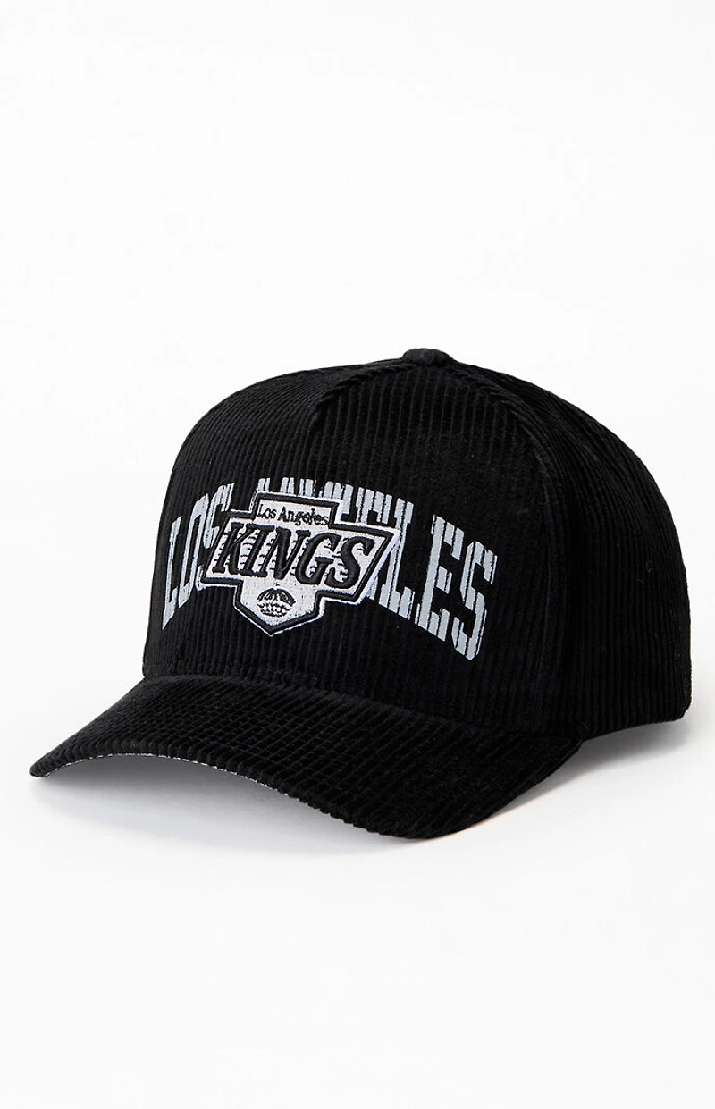 Mitchell & Ness NHL LA Kings Corduroy Arch Stamp Pro Snapback Hat