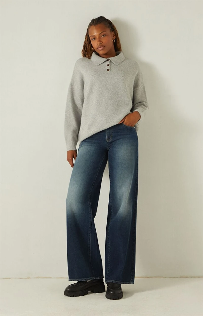 Your Favorite Jesse Knit Polo Sweater