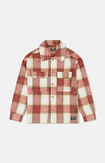 WeSC America Inc Button Front Flannel Jacket