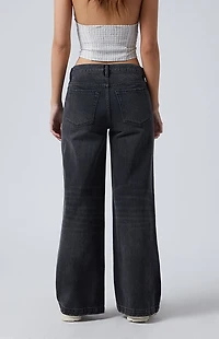 Pacsun Lena Low Rise Super Baggy Jeans Black