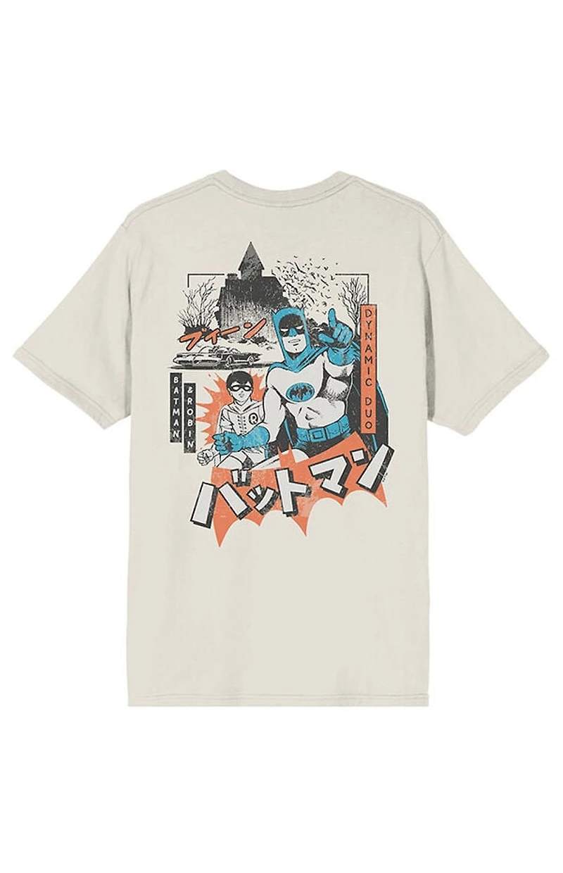 Batmanga Batman & Robin House Silhouette T-Shirt