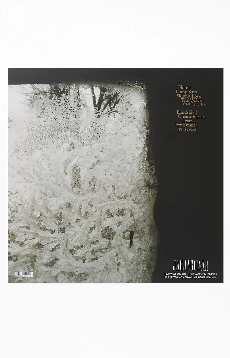 Bon Iver For Emma, Forever Ago Vinyl Record