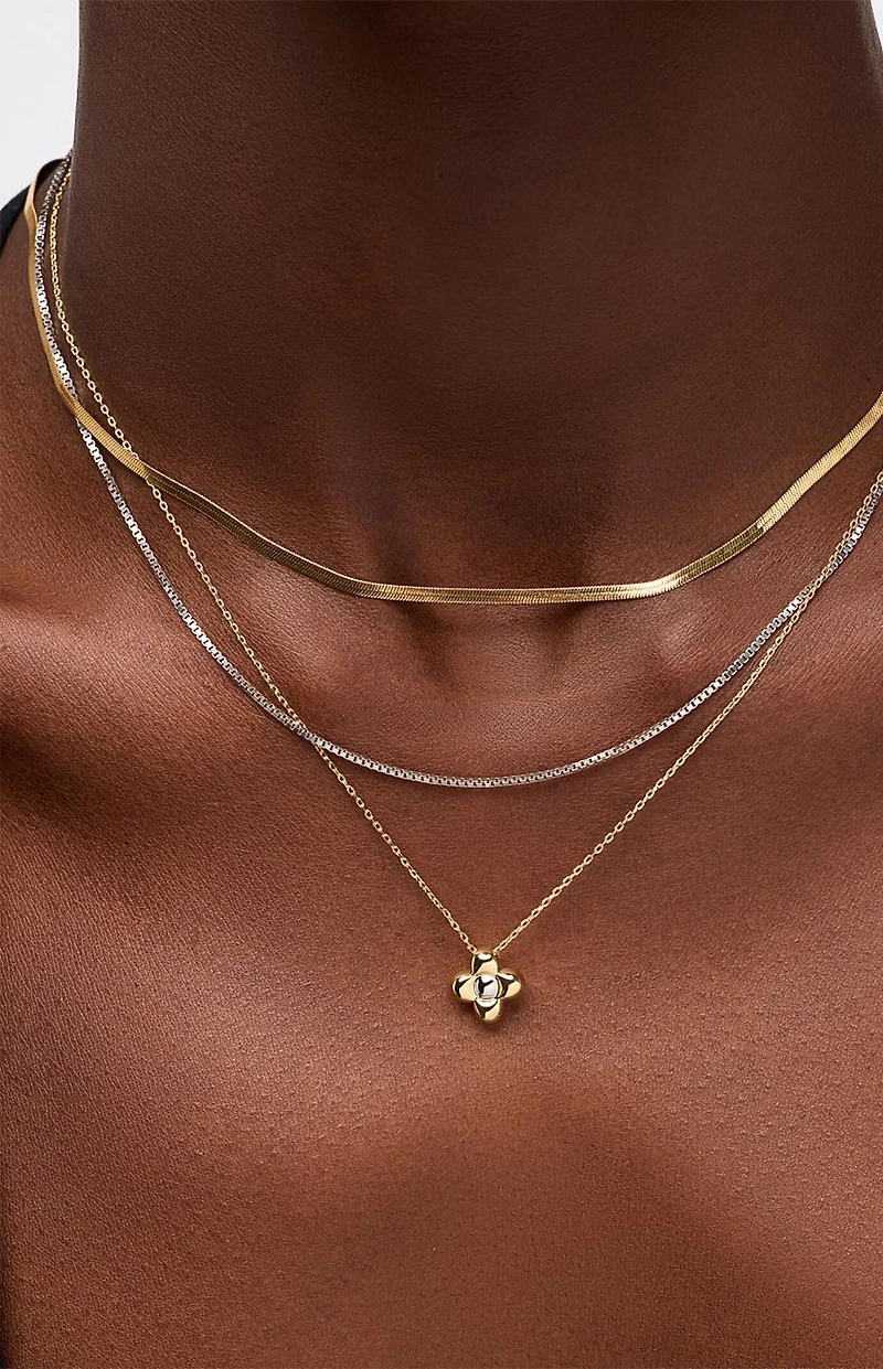 Ana Luisa Liora Pendant Mini Flower Necklace