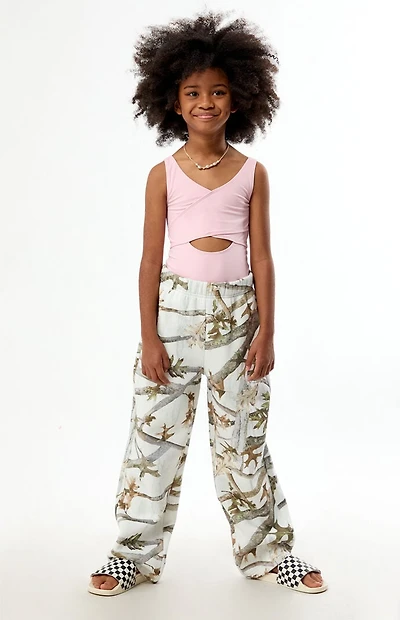 Pacsun Kids Camo Baggy Sweatpants