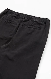 Pacsun Kids Black Sylas Drawstring Trousers
