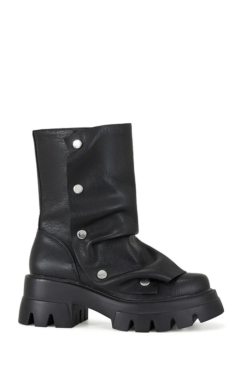 AZALEA WANG Women's Bharti Combat Boots