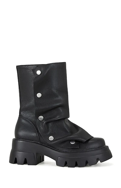 AZALEA WANG Women's Bharti Combat Boots