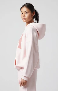 Pacsun Pink LA Patch Hoodie