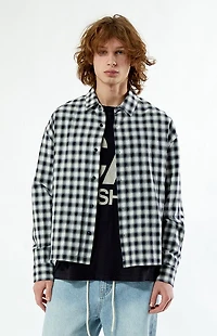 Pacsun Plaid Long Sleeve Button Down Shirt