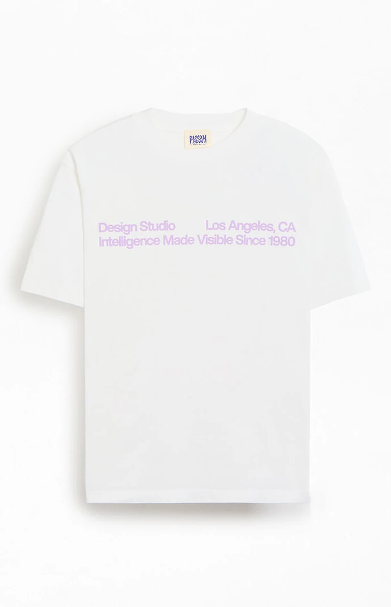 Pacsun White Studio T-Shirt