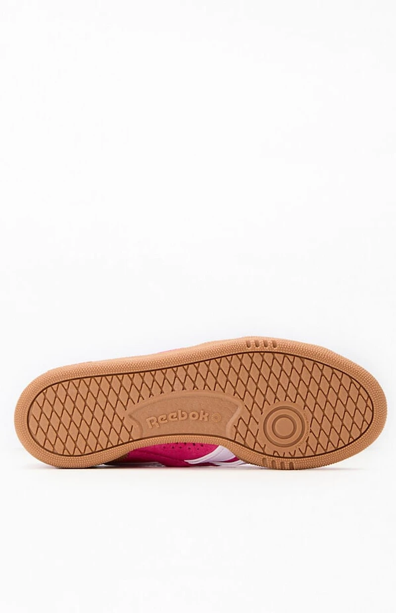 Reebok Women's Pink Club C Grounds UK Sneakers