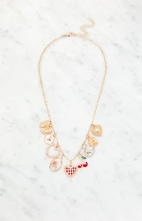 LA Hearts Naomi Charm Necklace