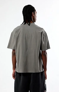 PS Basics Charcoal Basic Oversized T-Shirt