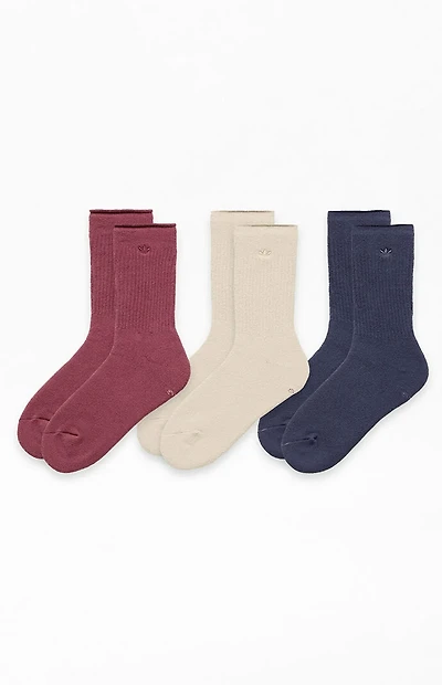 adidas 3 Pack Originals Comfort Crew Socks