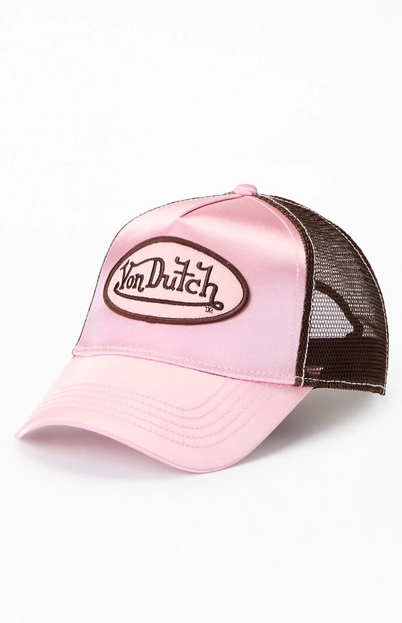 Von Dutch Satin Trucker Hat