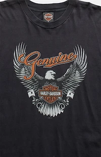 PS VINTAGE Black 2000s Harley Davidson Graphic T-Shirt