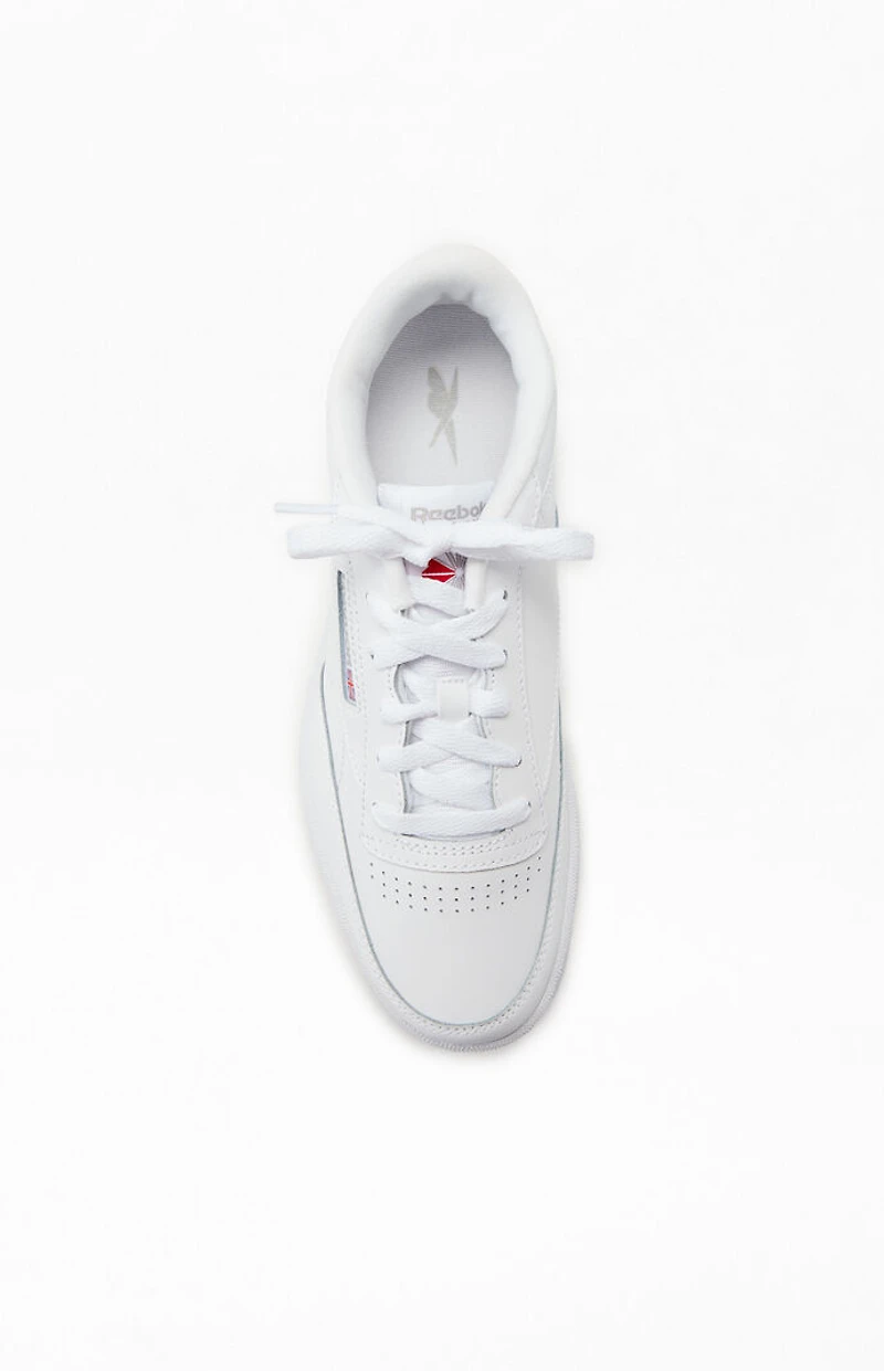 Reebok Kids Club C White Shoes