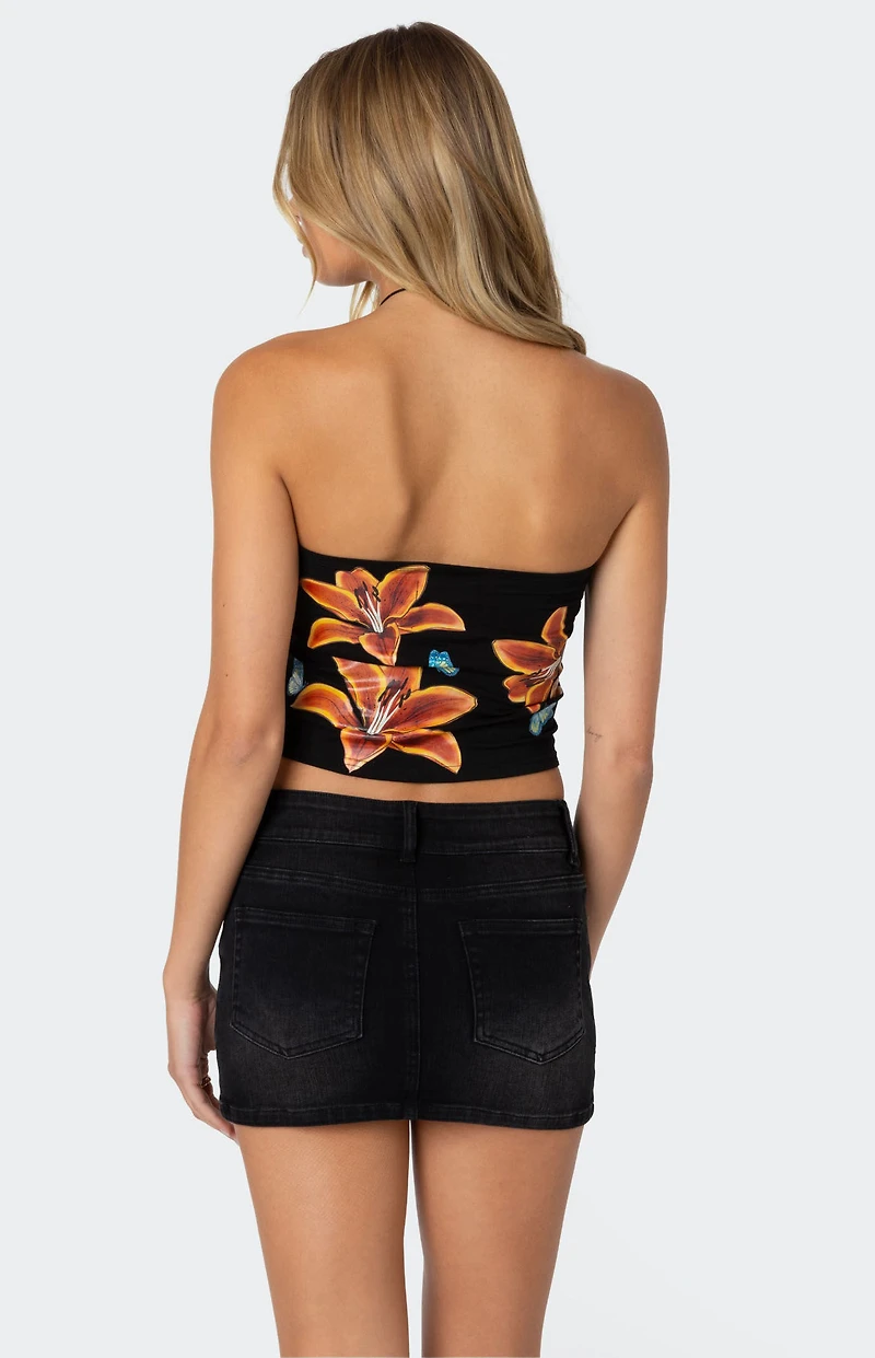 Edikted Tigerlily Tube Top