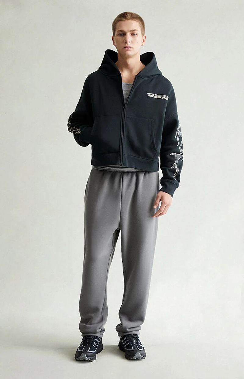 Pacsun Dark Gray Straight Leg Sweatpants