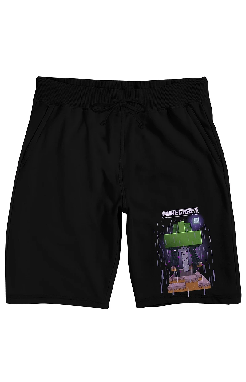 Black Pajama Shorts
