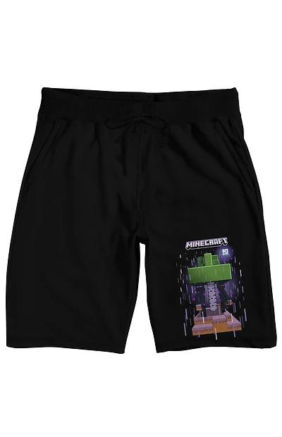 Black Pajama Shorts