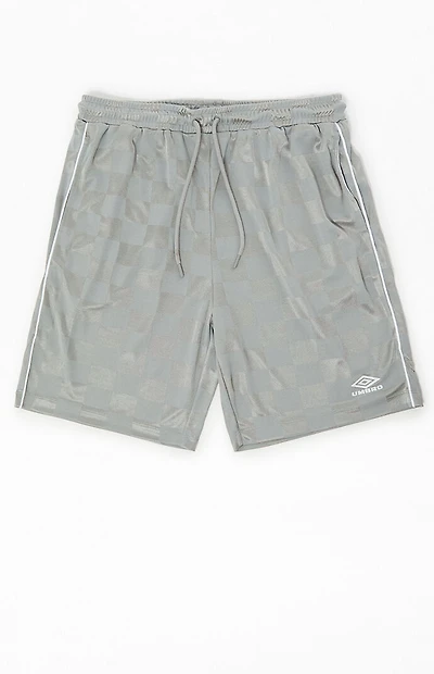 Umbro Gray Checkered Shorts