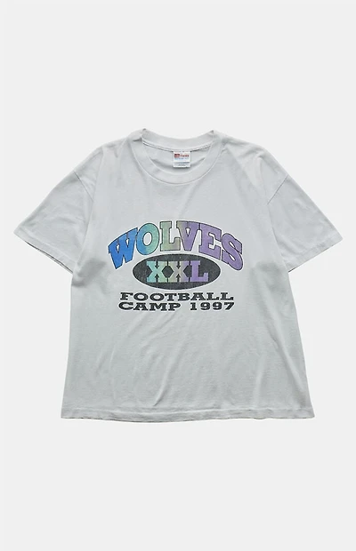 PS VINTAGE '90s Wolves Football Graphic T-Shirt