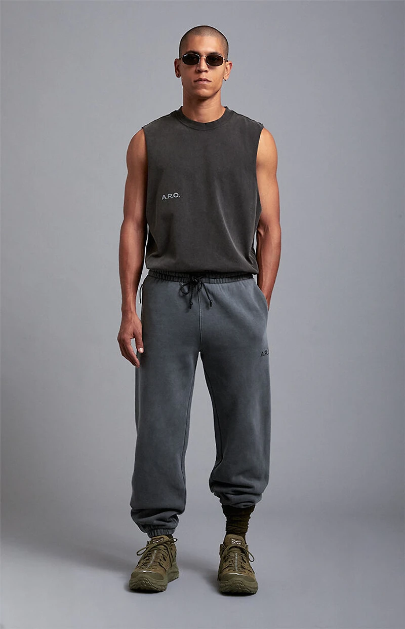 A.R.C. Vintage Wash Comfort Cut Off Muscle T-Shirt