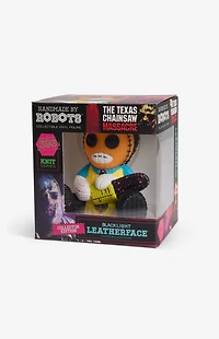 The Texas Chainsaw Massacre Blacklight Leatherface Collector Edition 393 Knit Series Vinyl Figure