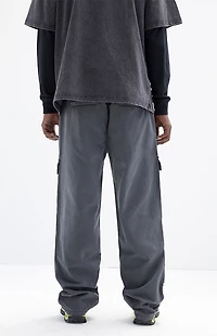 Pacsun Dark Gray Baggy Ripstop Cargo Pants