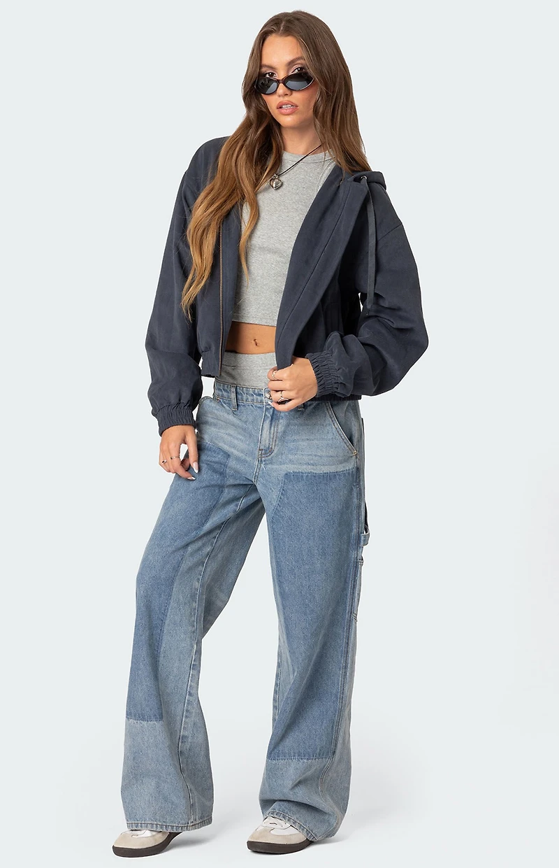 Edikted Milly Oversized Cropped Jacket