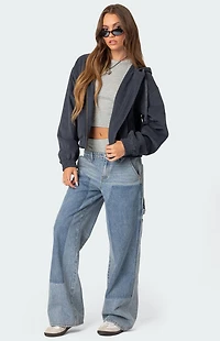 Edikted Milly Oversized Cropped Jacket