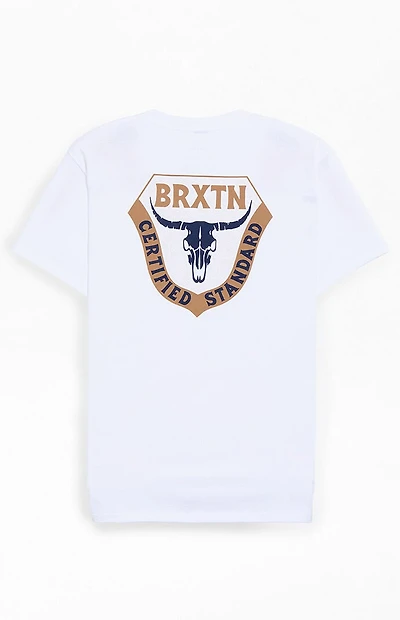 Brixton Fraser Skull T-Shirt