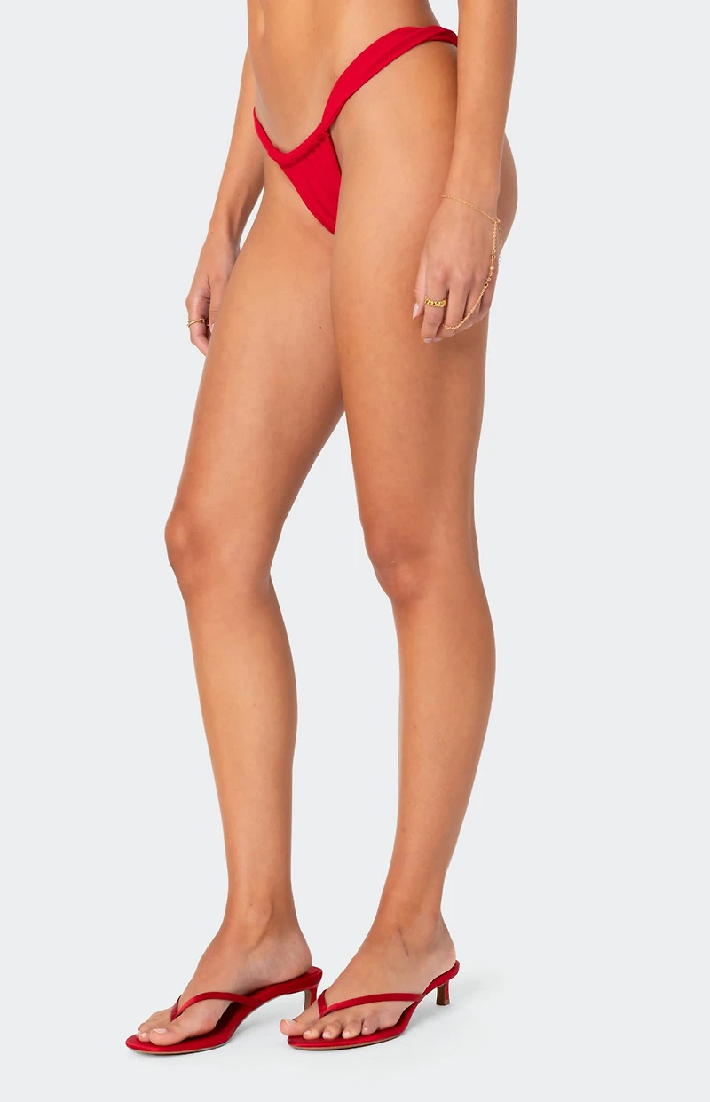 Edikted Soraya High Cut Bikini Bottom