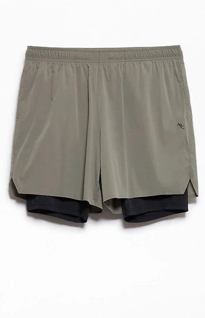 A.R.C. Active Gray Standard 2-In-1 Shorts